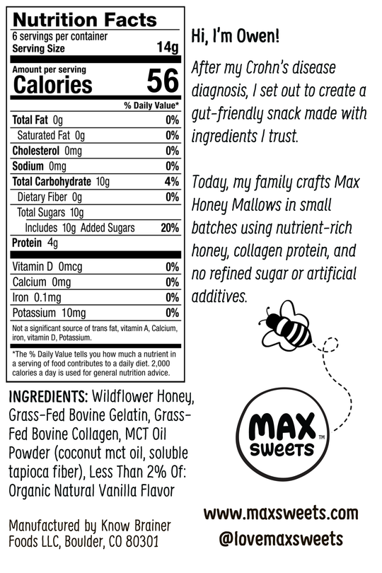 Freeze Dried Vanilla Mini Honey Marshmallows
